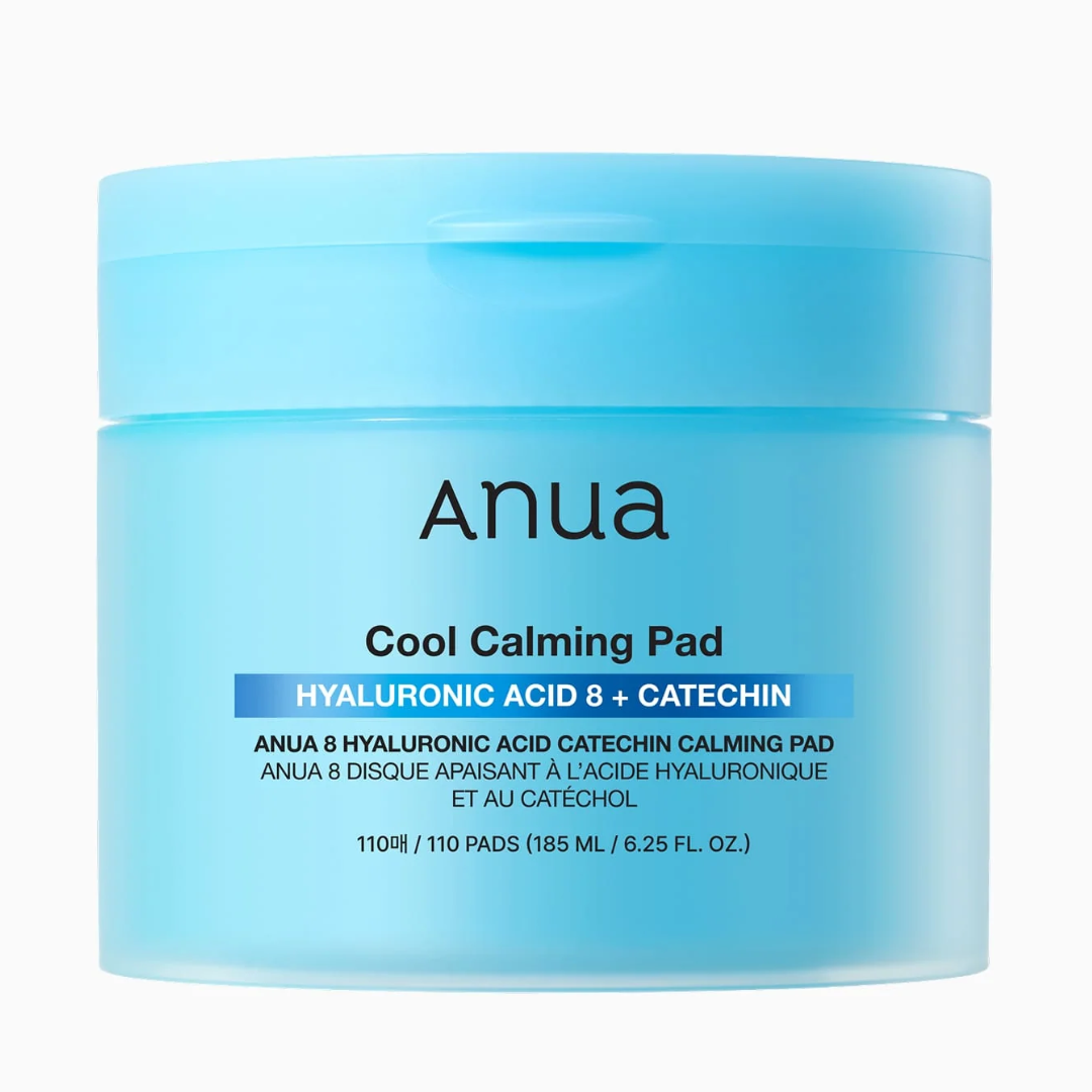 Anua 8 Hyaluronic Acid Catechin Calming Pads (110ea)