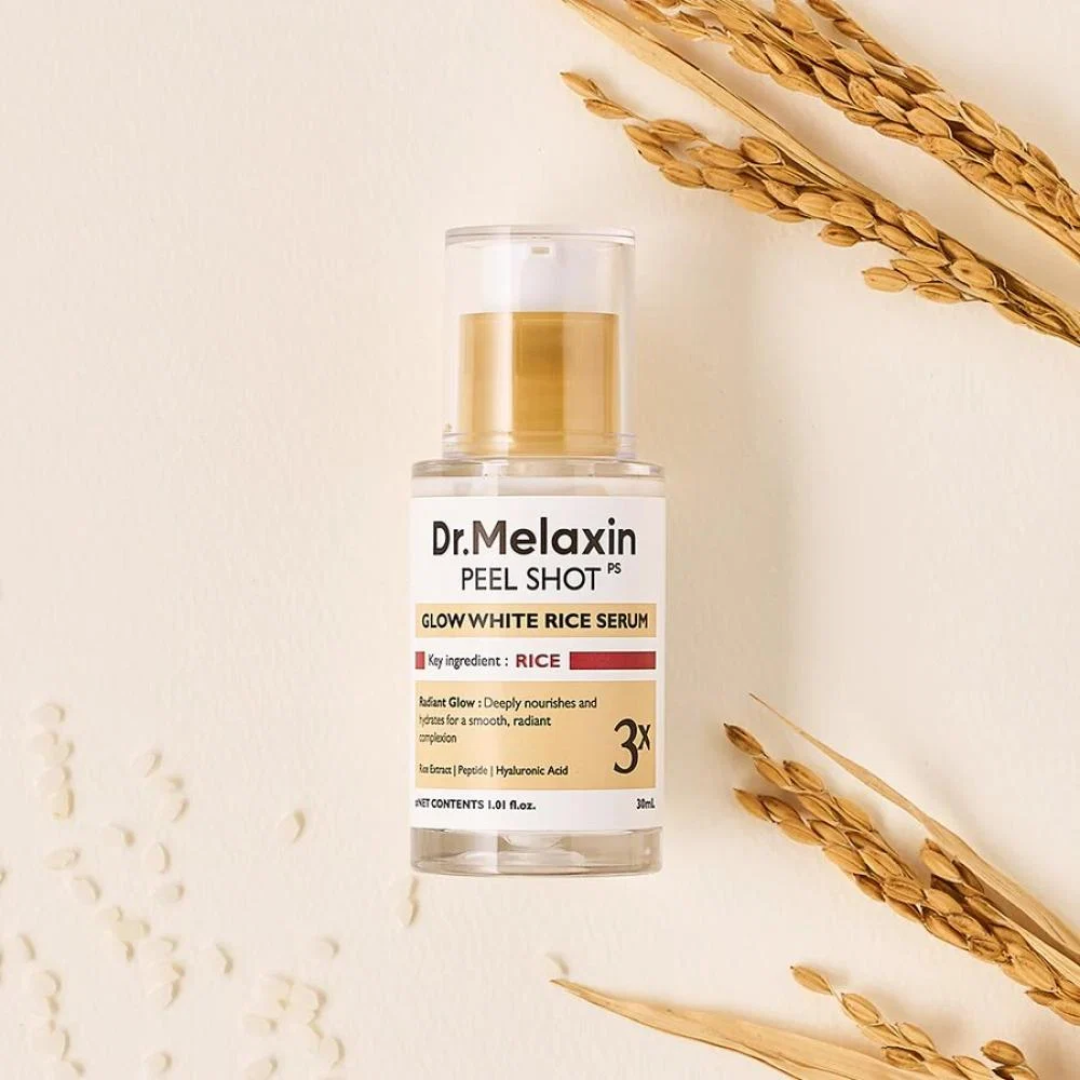 Dr. Melaxin Peel Shot PS Glow White Rice Serum (30ml)
