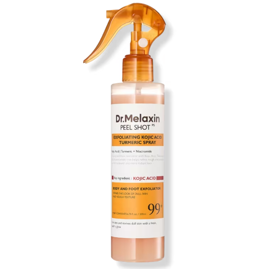 Dr. Melaxin Peel Shot Kojic Acid Turmeric Body & Foot Spray (200ml)