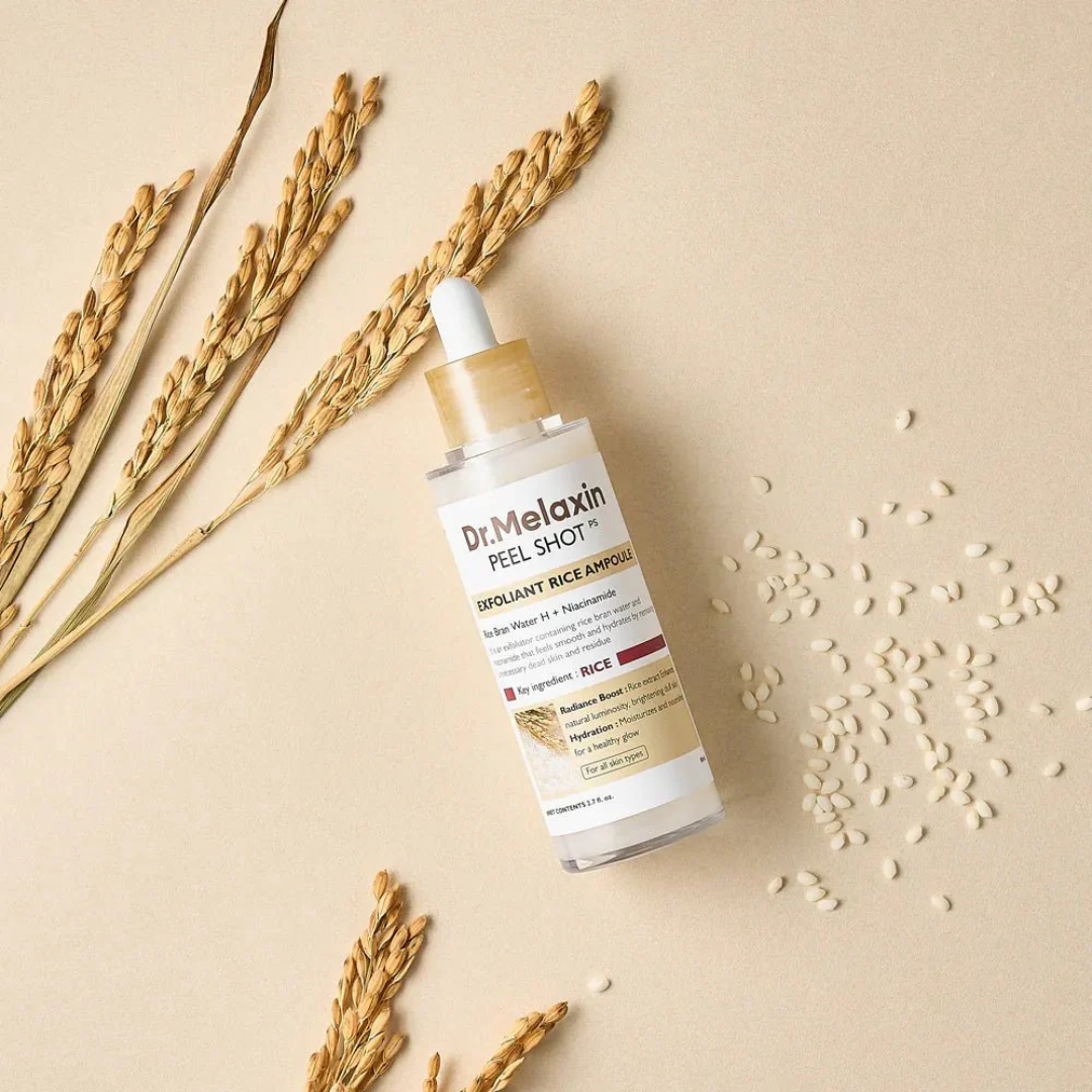 Dr. Melaxin Peel Shot Exfoliating White Rice Ampoule (80ml)