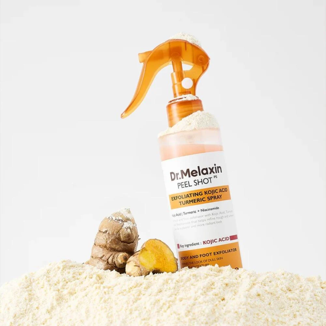 Dr. Melaxin Peel Shot Kojic Acid Turmeric Body & Foot Spray (200ml)