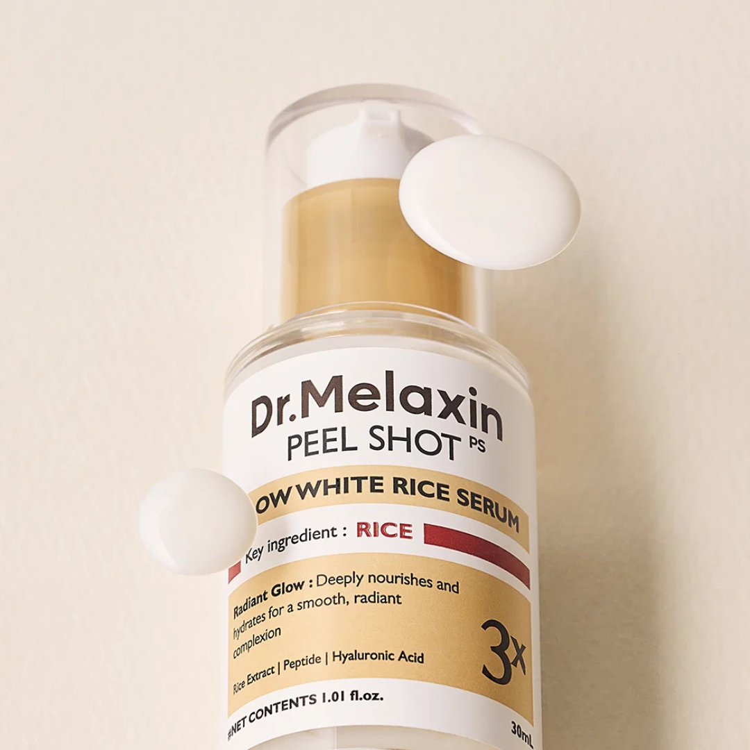 Dr. Melaxin Peel Shot PS Glow White Rice Serum (30ml)