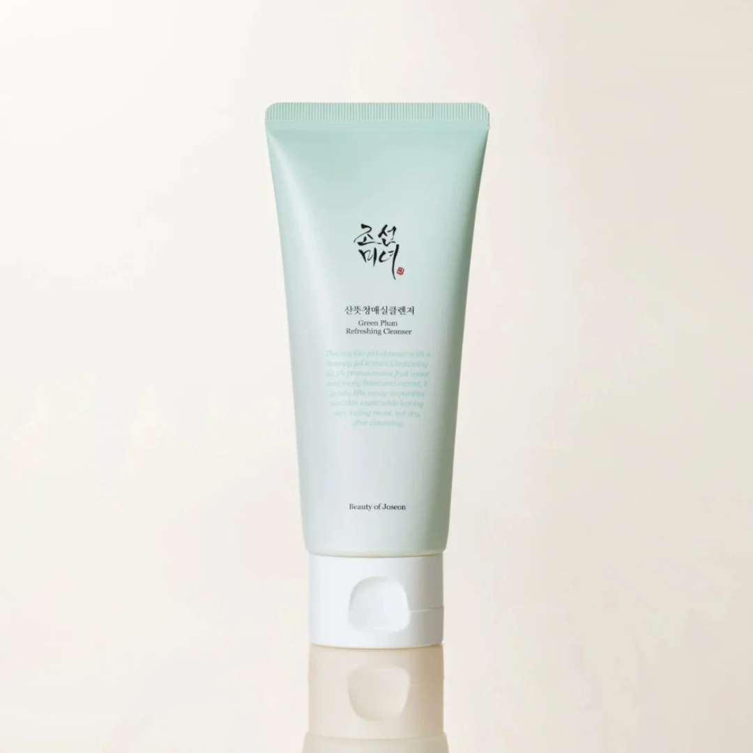 Tube of skincare product with 'Beauty of Joseon' branding on a light background