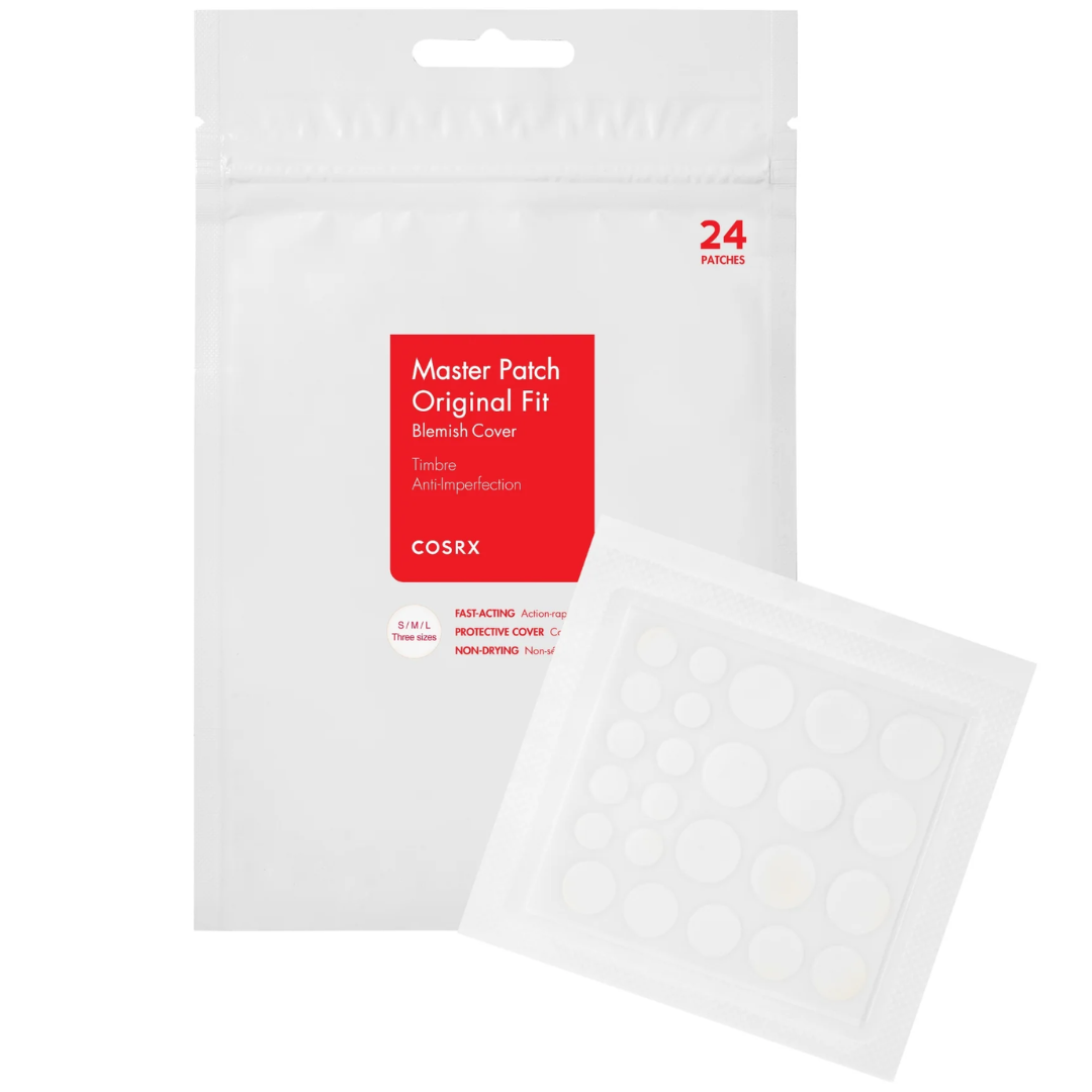 COSRX Master Patch Original Fit packaging with a single patch on a white background