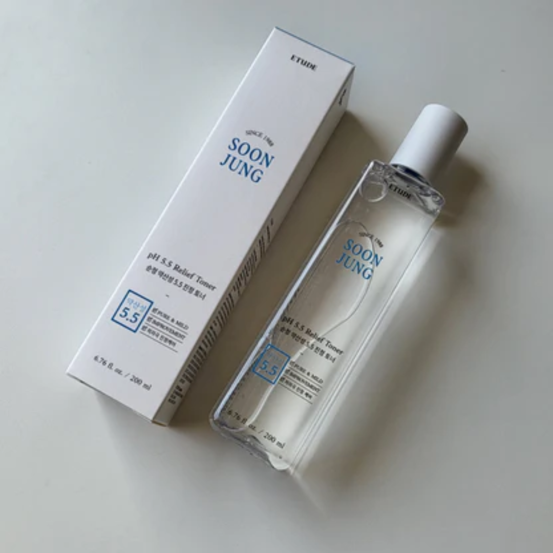 ETUDE SoonJung pH 5.5 Relief Toner 200ml – Soothing Care