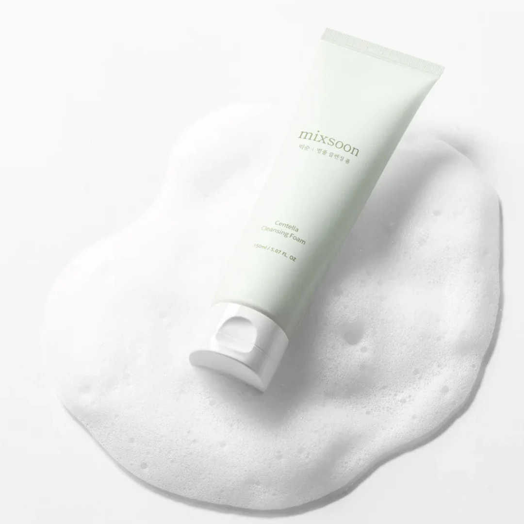 Skincare product with 'mixsoon' branding on a white background