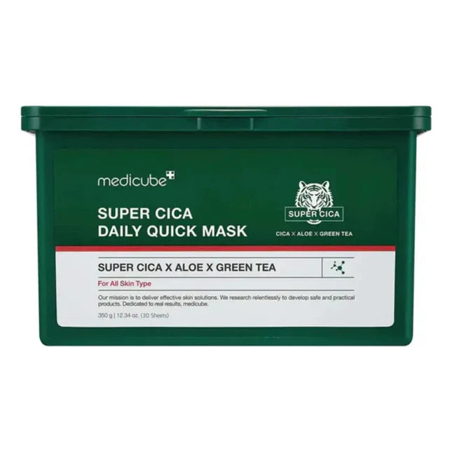 Medicube Super Cica packaging on a white background