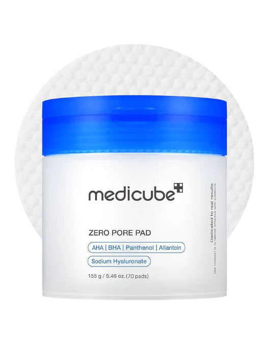 Medicube Zero Pore Pad packaging on a white background