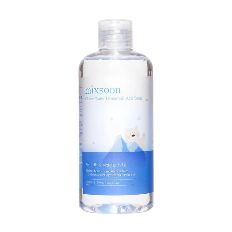 Mixsoon Glacier Water bottle on a white background