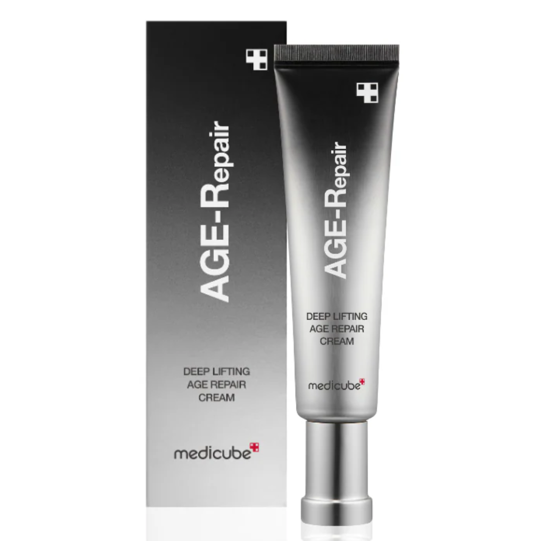 AGE-Repair Deep Lifting Age Repair Cream by medicube on a white background