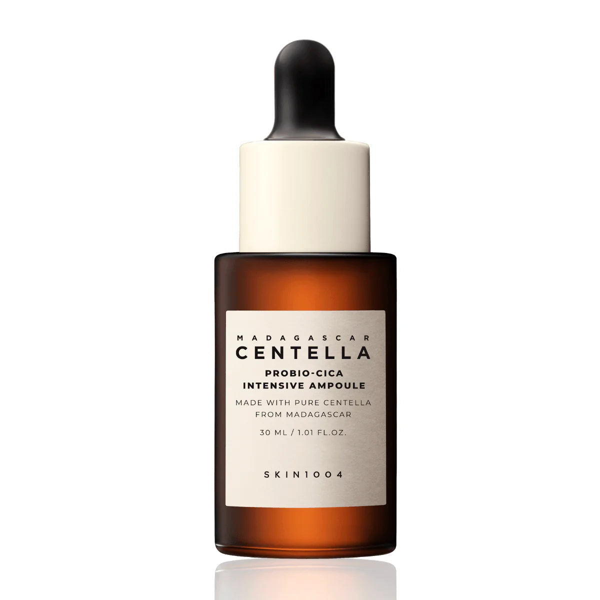 Centella Ampoule bottle with white background