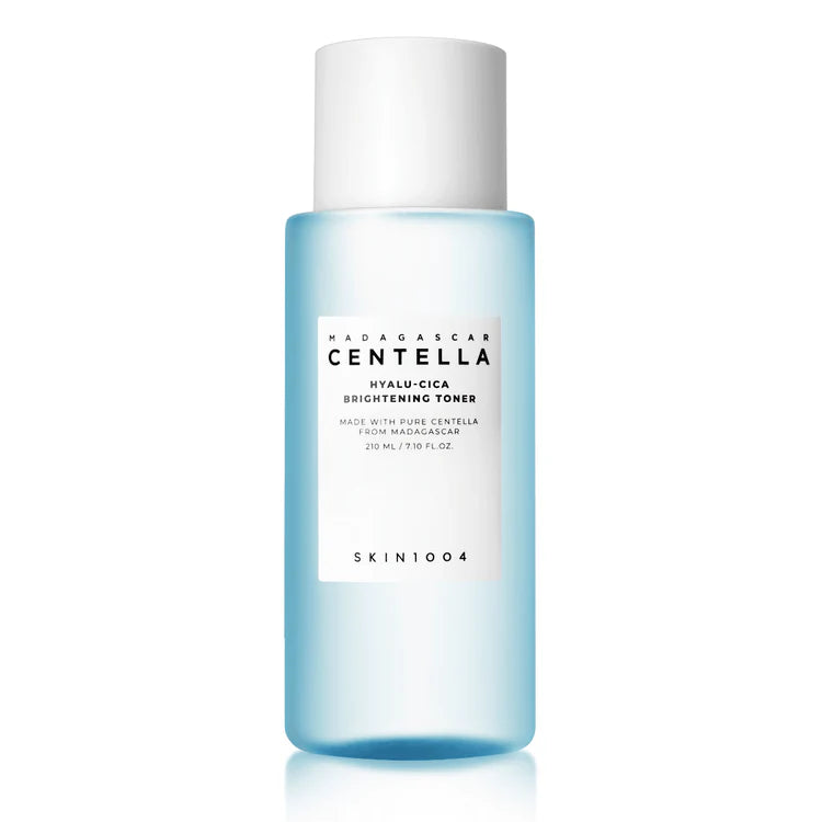 SKIN1004 Madagascar Centella Hyalu-Cica Brightening Toner bottle on a white background