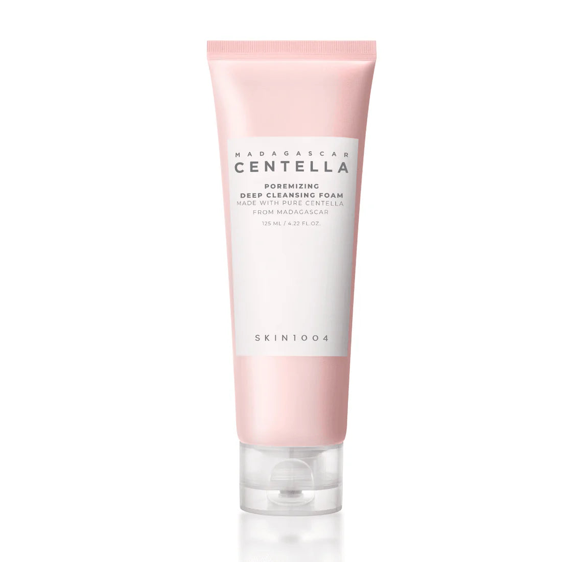 Skintouch Madagascan Centella cleansing foam tube on a white background