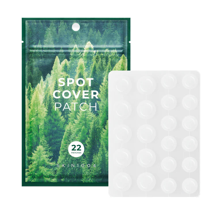 SKIN1004 spot cover patch packaging with forest design
