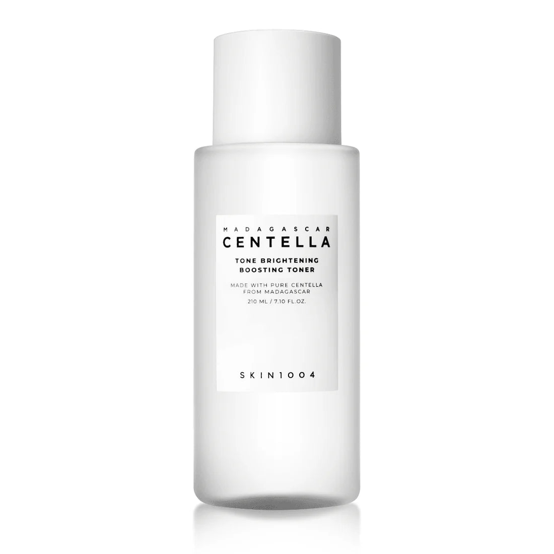 Skintoo4 Madagascar Centella toner bottle on a white background