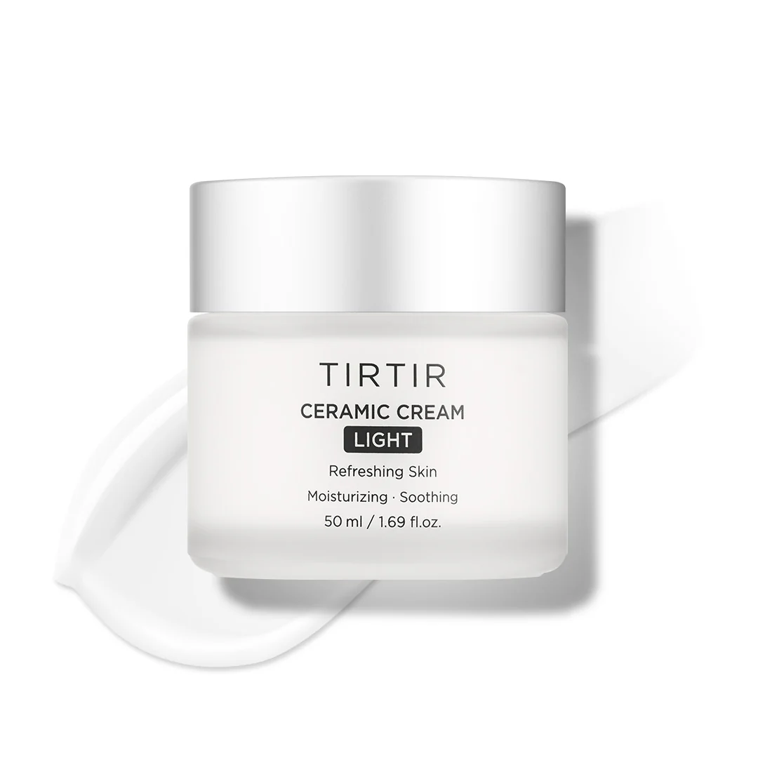 TIRTIR Ceramic Cream Light jar on a white background