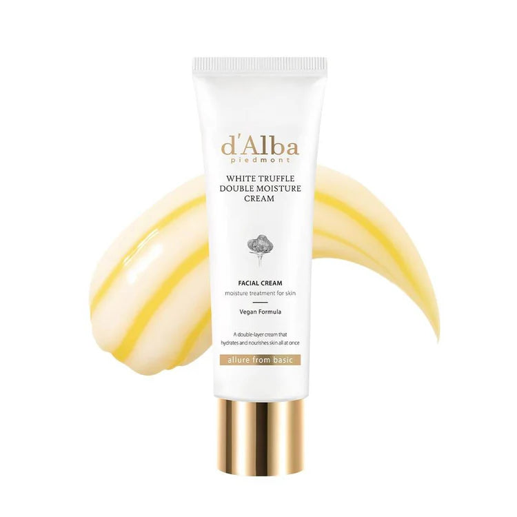 d'Alba White Truffle Double Moisture Cream on a white background